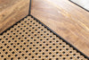 Nesting Coffee Table Vienna Square Set of 2 Mango Wood Natural