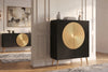 Cabinet Aurum 120cm Mango Wood Black