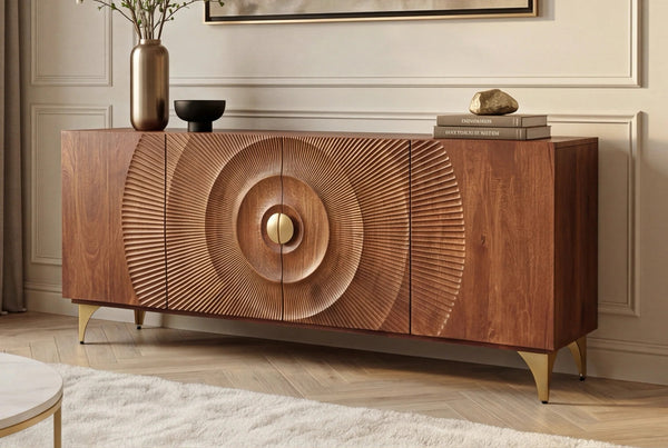 Sideboard Golden Eye 177cm Mango Wood Brown