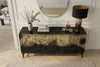 Sideboard Oxid 177cm Mango Wood Black Gold