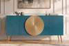 Sideboard Aurum 177cm Mango Wood Turquoise