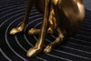 Sculpture Greyhound 69cm Metal Gold