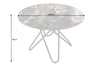 Round Dining Table Horizon 120cm Ceramic Natural Stone Taupe