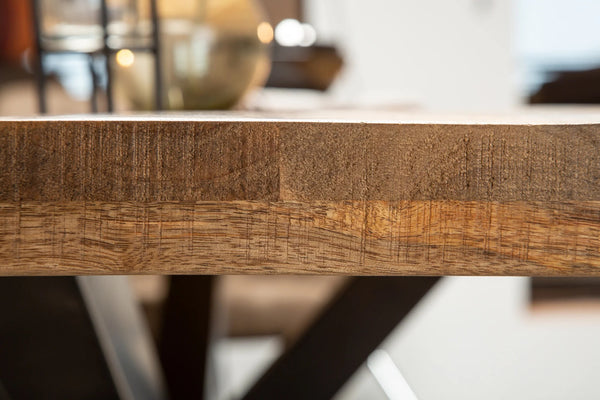 Dining Table Titan 200cm Mango Wood Natural