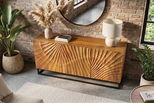Sideboard Fossil 140cm Mango Wood Brown