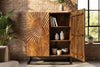 Cabinet Fossil 120cm Mango Wood Brown