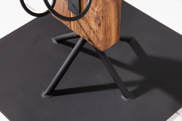 Wine Rack Barracuda 140cm Teak Wood Brown