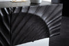 Floating TV Stand Fossil 160cm Mango Wood Black