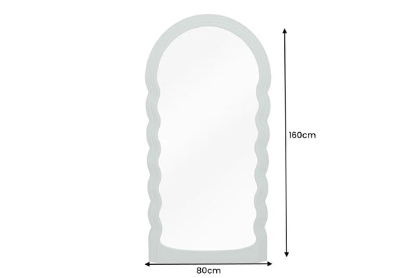 Wall Mirror Wave 160cm Green