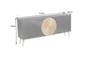 Sideboard Aurum 177cm Mango Wood Black