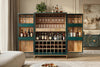 Bar Cabinet Golden Eye 140cm Mango Wood Turquoise