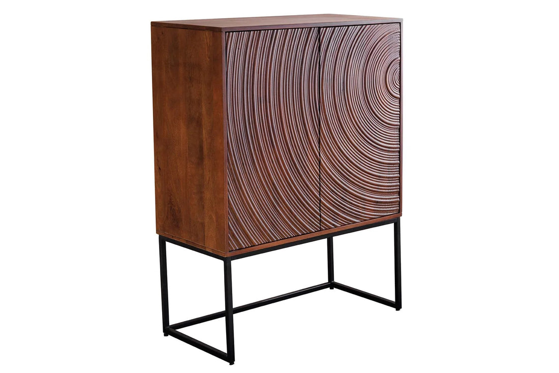 Cabinet Orbit 120cm Mango Wood Brown