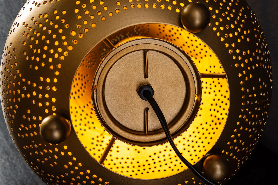 Table Lamp Orient Living 52cm Metal Gold