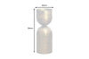 Decorative Vase Sandglass 56cm Metal Gold