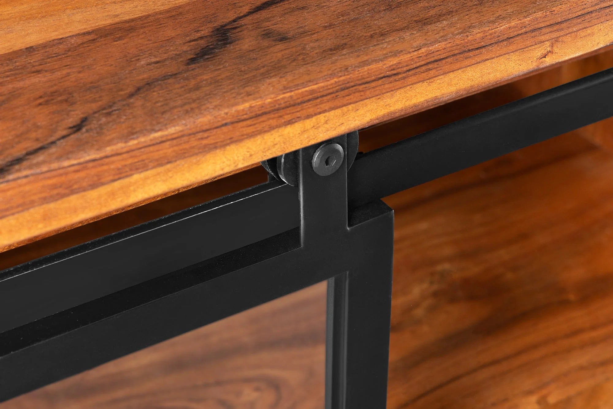 TV Stand Conquest 160cm Acacia Wood Brown