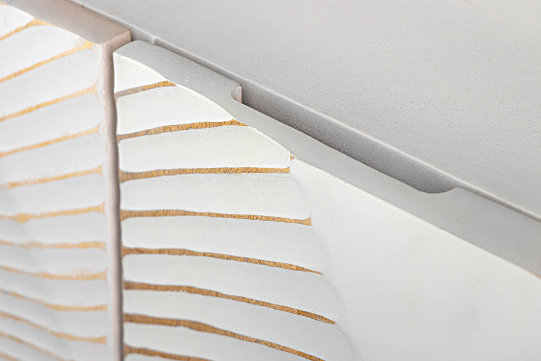 Sideboard Golden Eye 177cm Mango Wood White