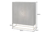 Cabinet Illusion 120cm Mango Wood Black