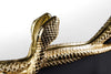 Mirror Snake 82cm Metal Gold