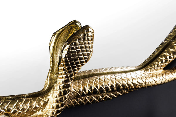 Mirror Snake 82cm Metal Gold