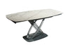 Dining Table Astral 130-190cm Ceramic White