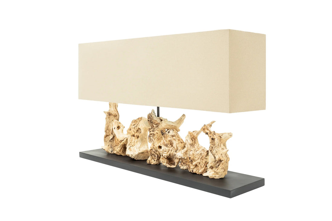 Table Lamp Pure Unique 80cm Driftwood Beige