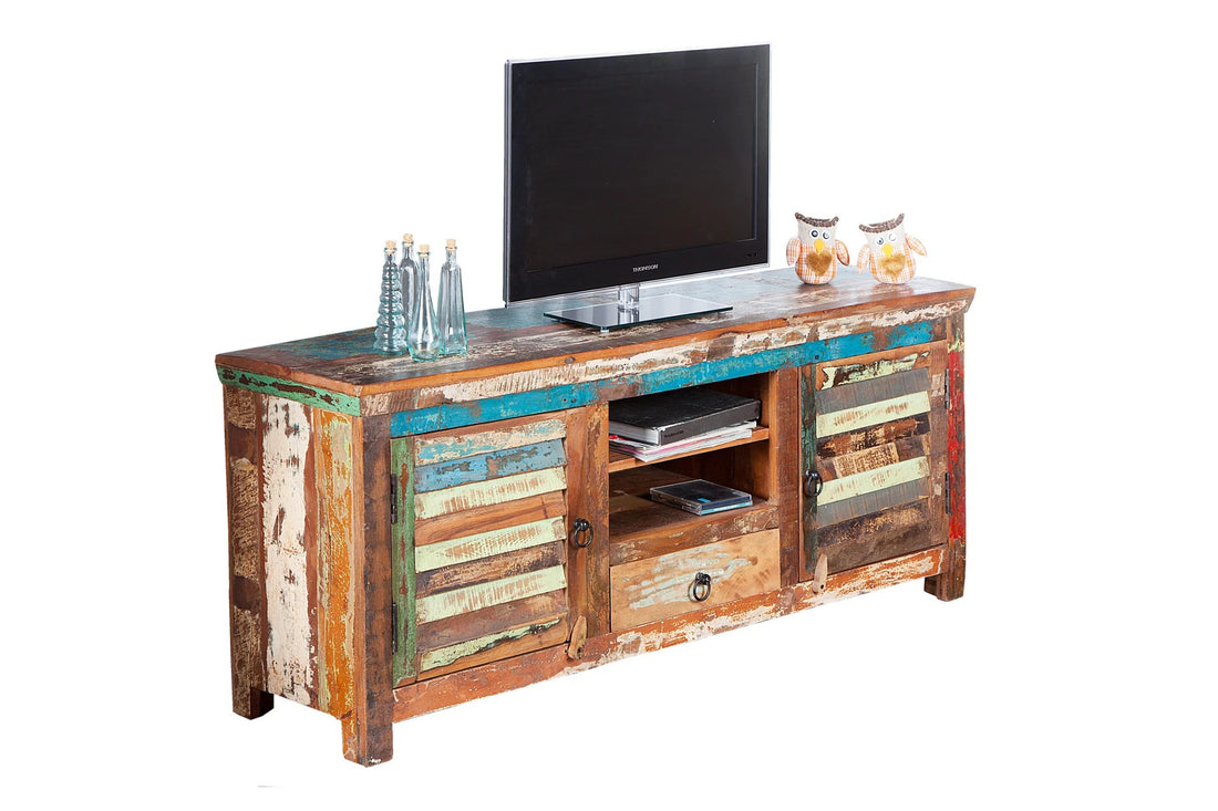 TV Stand Sri Lanka 150cm Recycled Wood Brown