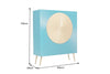 Cabinet Aurum 120cm Mango Wood Turquoise