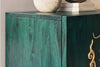 Sideboard Dragon 177cm Mango Wood Turquoise