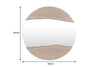 Mirror Living Edge 102cm Acacia Wood Natural