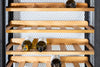 Wine Cabinet Connoisseur 184cm Pine Wood Natural
