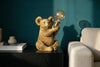 Table Lamp Koala 34cm Polyresin Gold