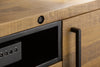 TV Stand Viking 200cm Pine Wood Natural
