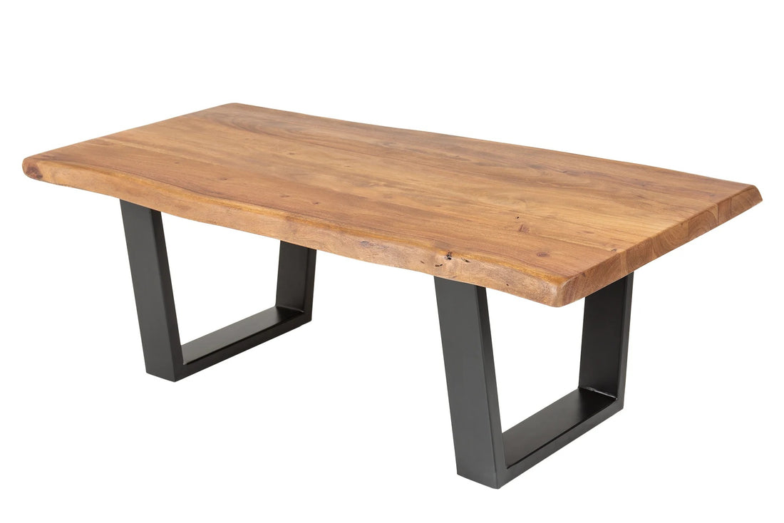 Coffee Table Monolith 110cm Acacia Wood Honey
