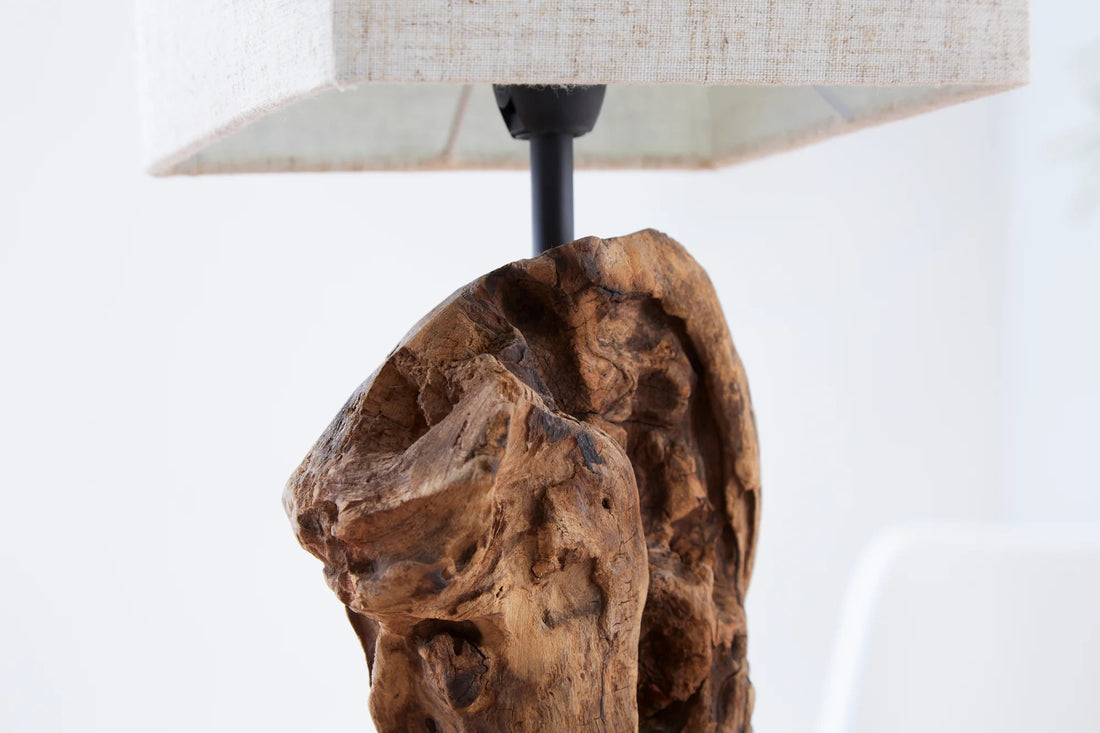 Table Lamp Hypnotic 45cm Driftwood Beige