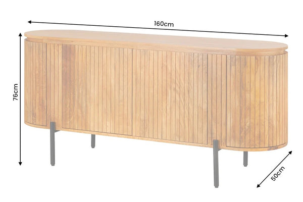 Sideboard Gatsby 160cm Mango Wood Natural