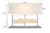 Table Lamp Rousilique 80cm Teak Wood Natural