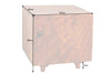 Bedside Table Fossil 50cm Mango Wood Brown