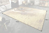Rug Modern Art 350x240cm Cotton Rust Brown