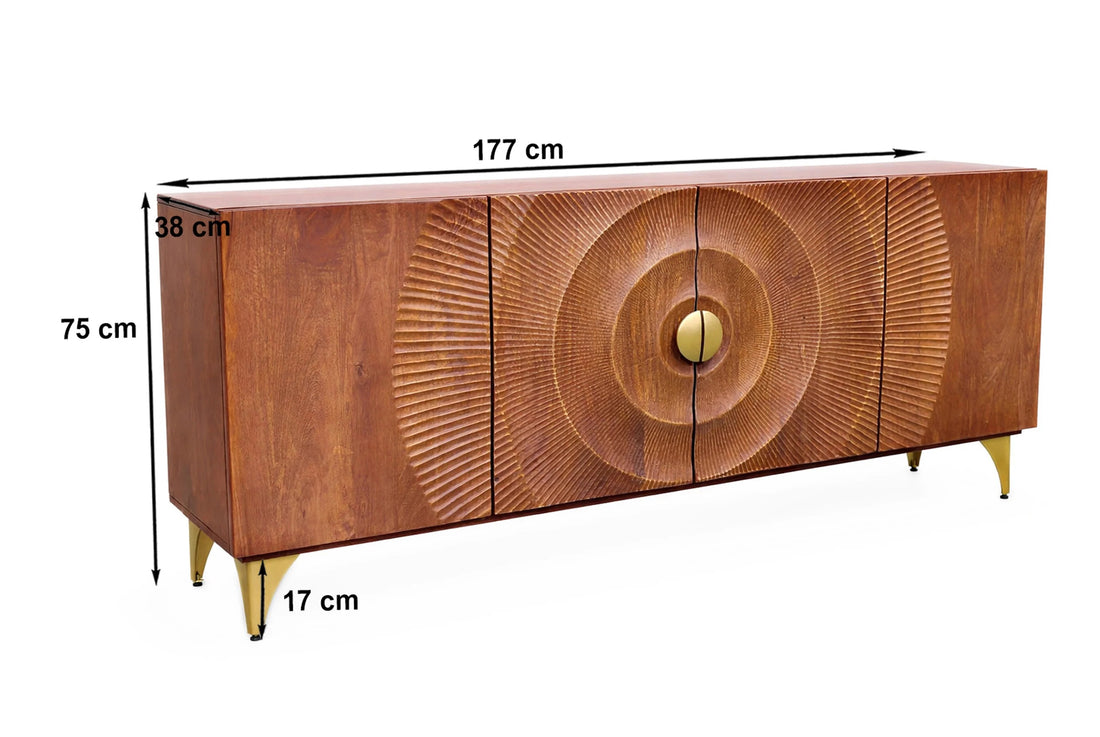 Sideboard Golden Eye 177cm Mango Wood Brown