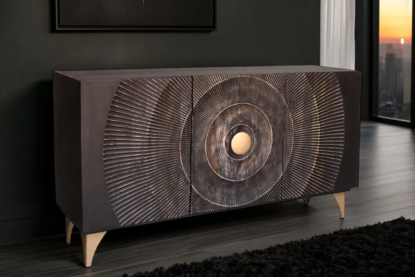 Sideboard Golden Eye 140cm Mango Wood Black
