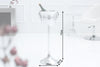Champagne Cooler 75cm Metal Chrome