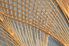 Wall Decoration Ginkgo 90cm Metal Gold