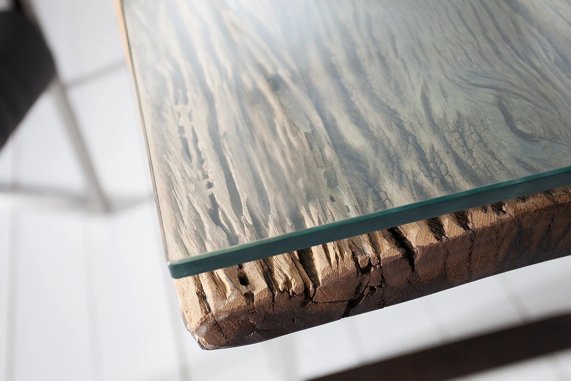 Dining Table Barracuda 180cm Recycled Teak Wood Brown