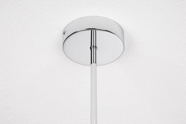 Hanging Lamp Variation 128cm Metal Silver