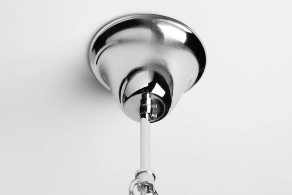 Hanging Lamp Galaxy 72cm Metal Silver
