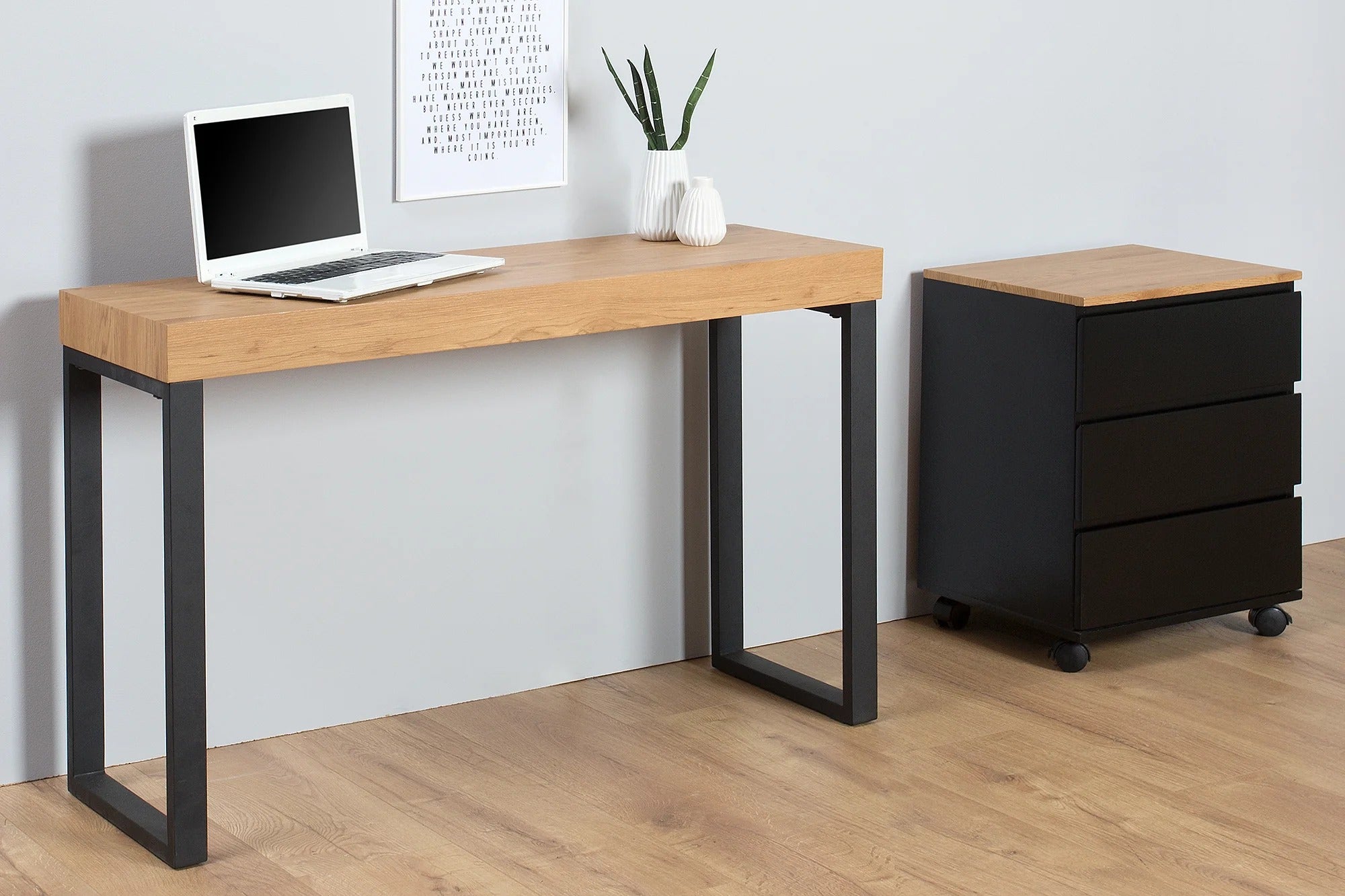Desk Oak 120cm Oak Look