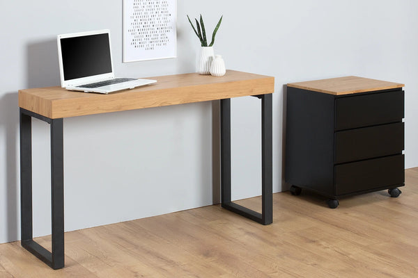 Desk Oak 120cm Oak Look