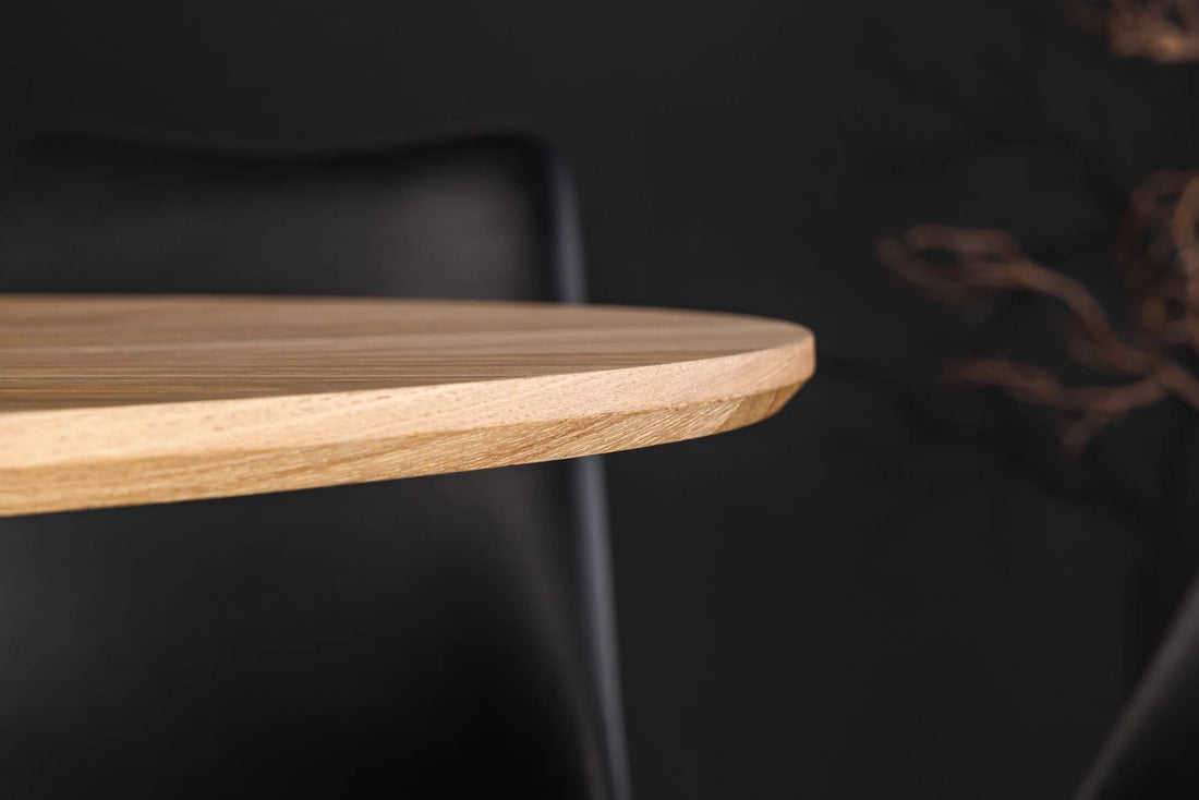 Round Dining Table Atelier 120cm Oak Wood Veneer