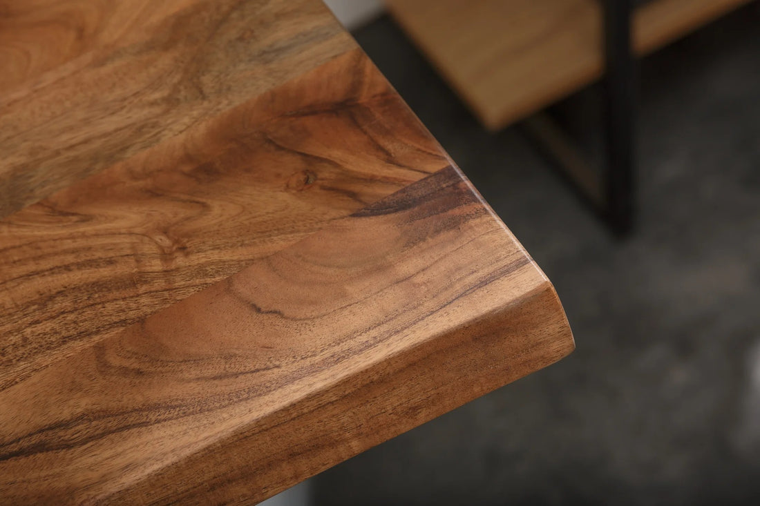 Dining Table Monolith 120cm Acacia Wood Natural