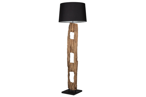 Floor Lamp Barracuda 177cm Ironwood Black